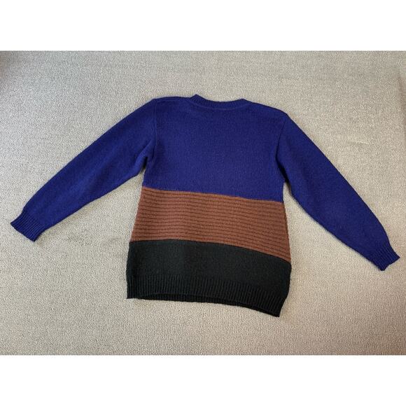 Mondi Knit Sweater Pullover Crewneck Vintage 80s Mohair US Size Medium - Picture 2 of 7
